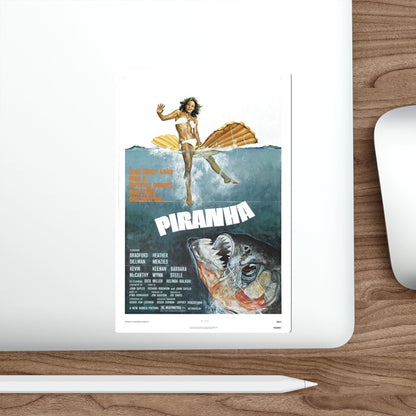 Piranha 1978 Movie Poster STICKER Vinyl Die-Cut Decal-The Sticker Space