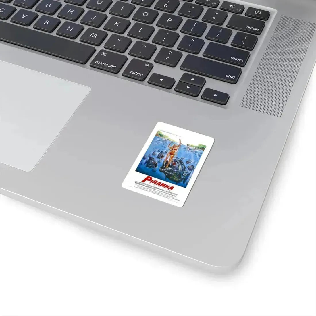 PIRANHA 1978 Movie Poster - STICKER Vinyl Kiss-Cut Decal - The Sticker Space