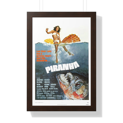 PIRANHA (2) 1978 - Framed Movie Poster-16″ x 24″-The Sticker Space