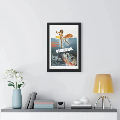 PIRANHA (2) 1978 - Framed Movie Poster - The Sticker Space