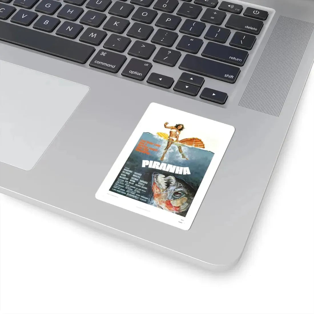 PIRANHA (2) 1978 Movie Poster - STICKER Vinyl Kiss-Cut Decal - The Sticker Space