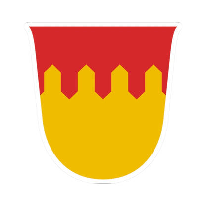 Pirkanmaa.vaakuna (Finland) (Coat of Arms) STICKER Vinyl Kiss-Cut Decal 2 Inch White - The Sticker Space
