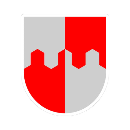 Pirkkala coat of arms (Finland) (Coat of Arms) STICKER Vinyl Kiss-Cut Decal 3 Inch White - The Sticker Space