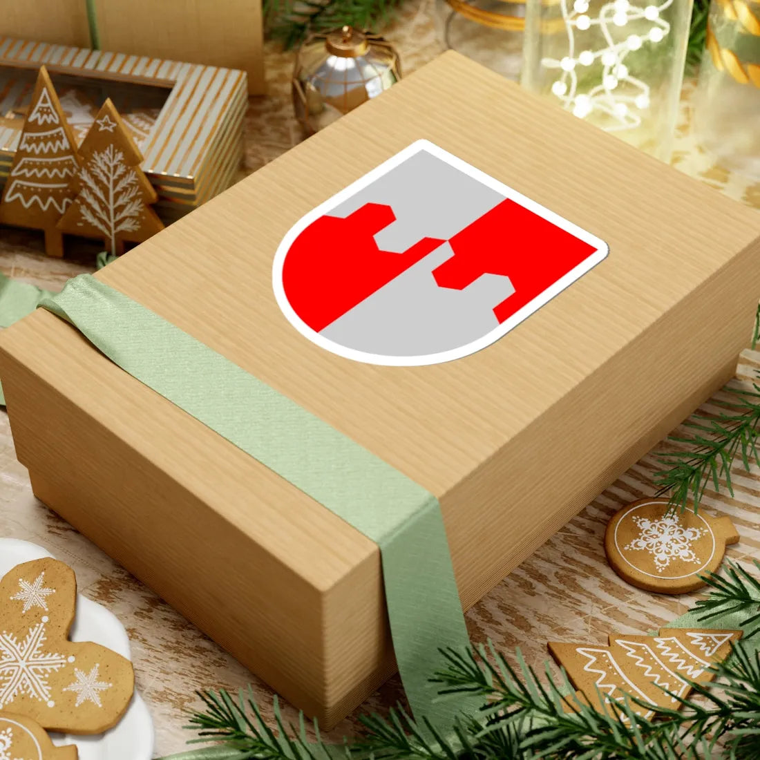 Pirkkala coat of arms (Finland) (Coat of Arms) STICKER Vinyl Kiss-Cut Decal - The Sticker Space