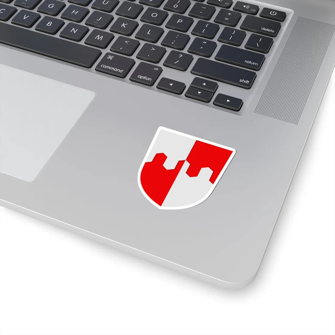 Pirkkala.vaakuna (Finland) (Coat of Arms) STICKER Vinyl Kiss-Cut Decal - The Sticker Space