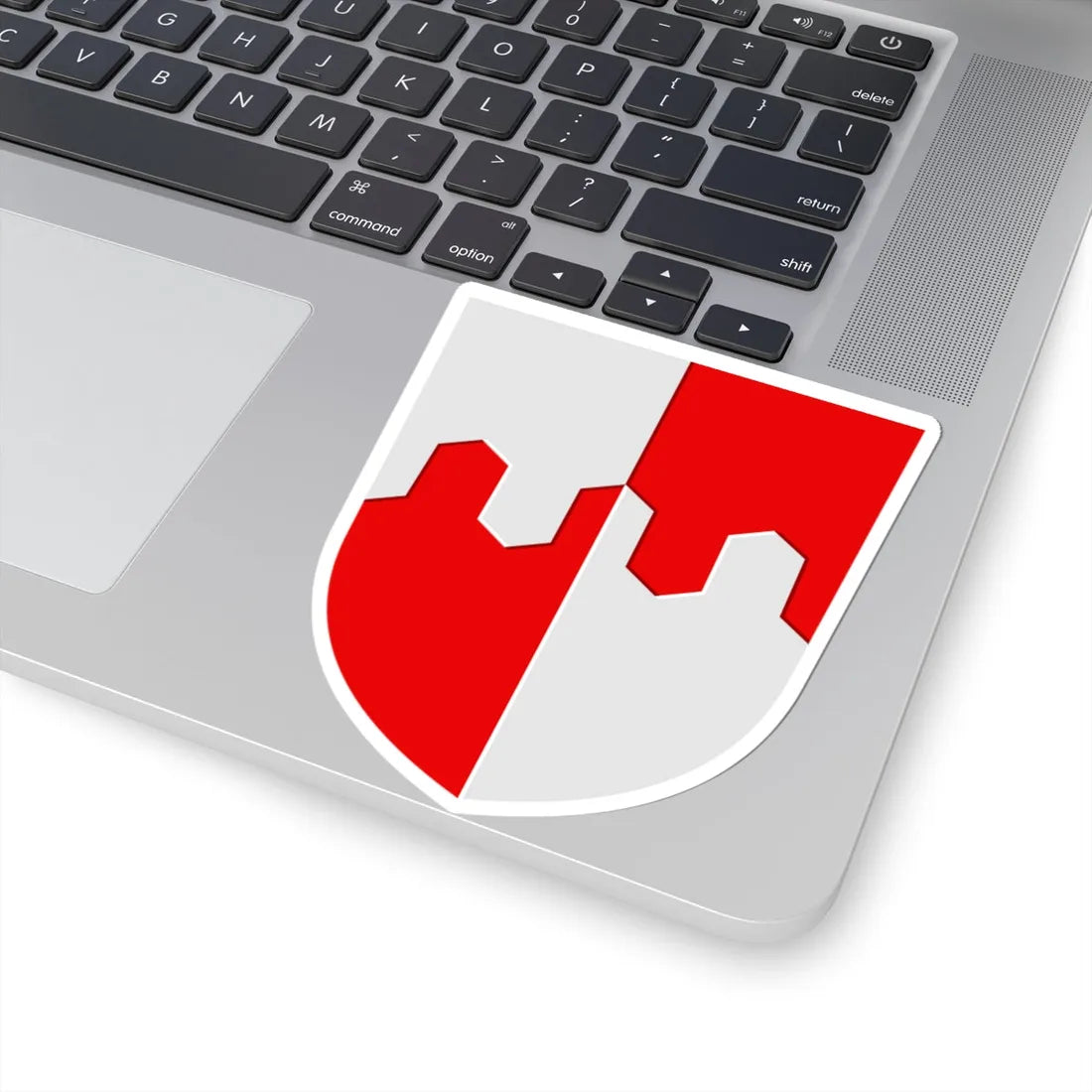 Pirkkala.vaakuna (Finland) (Coat of Arms) STICKER Vinyl Kiss-Cut Decal - The Sticker Space