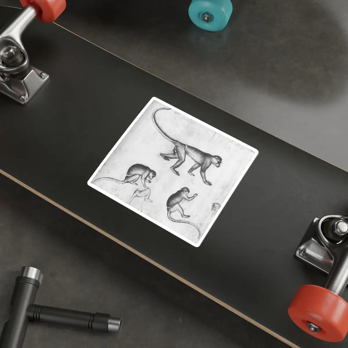 SKU:18342431338889690656 Sticker types:White Shape:Die-Cut Sizes:5" × 5"