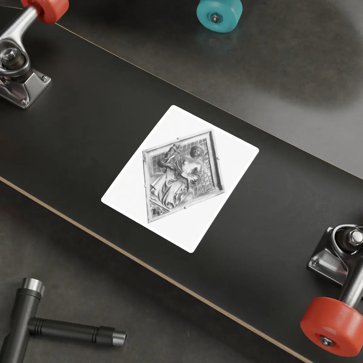 SKU:10723284523707323849 Sticker types:White Shape:Die-Cut Sizes:5" × 5"