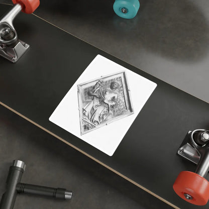 SKU:24213668603700785444 Sticker types:White Shape:Die-Cut Sizes:6" × 6"