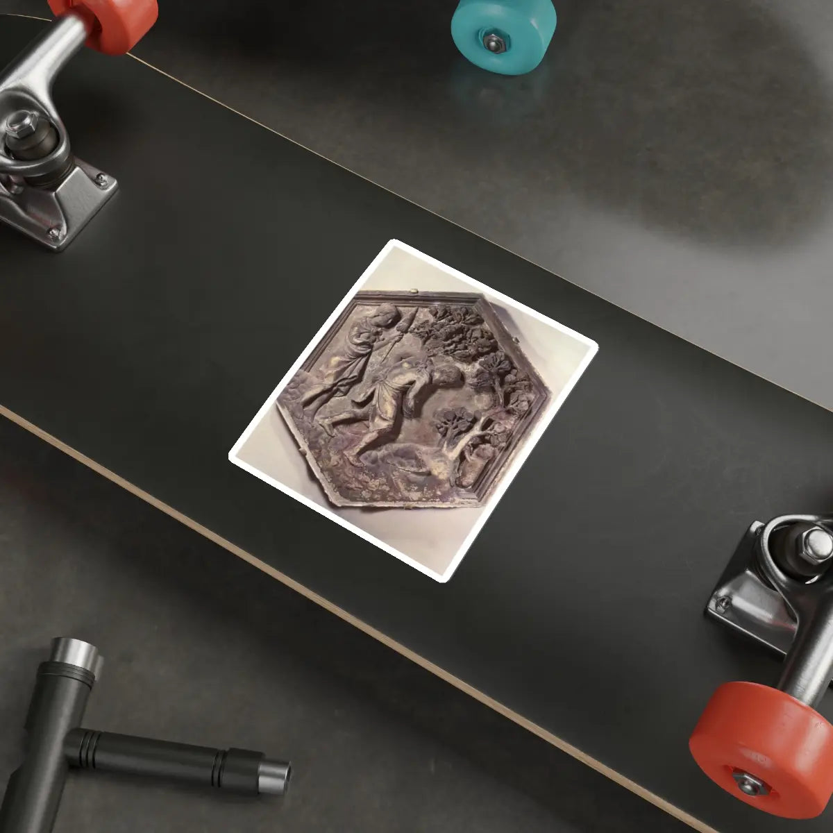 SKU:23870654585428917084 Sticker types:White Shape:Die-Cut Sizes:5" × 5"