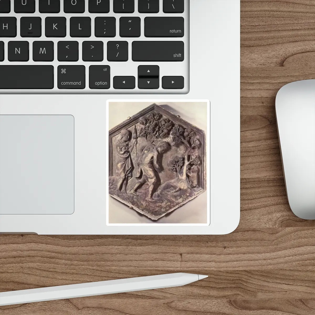 SKU:50683166971164537804 Sticker types:White Shape:Die-Cut Sizes:4" × 4"