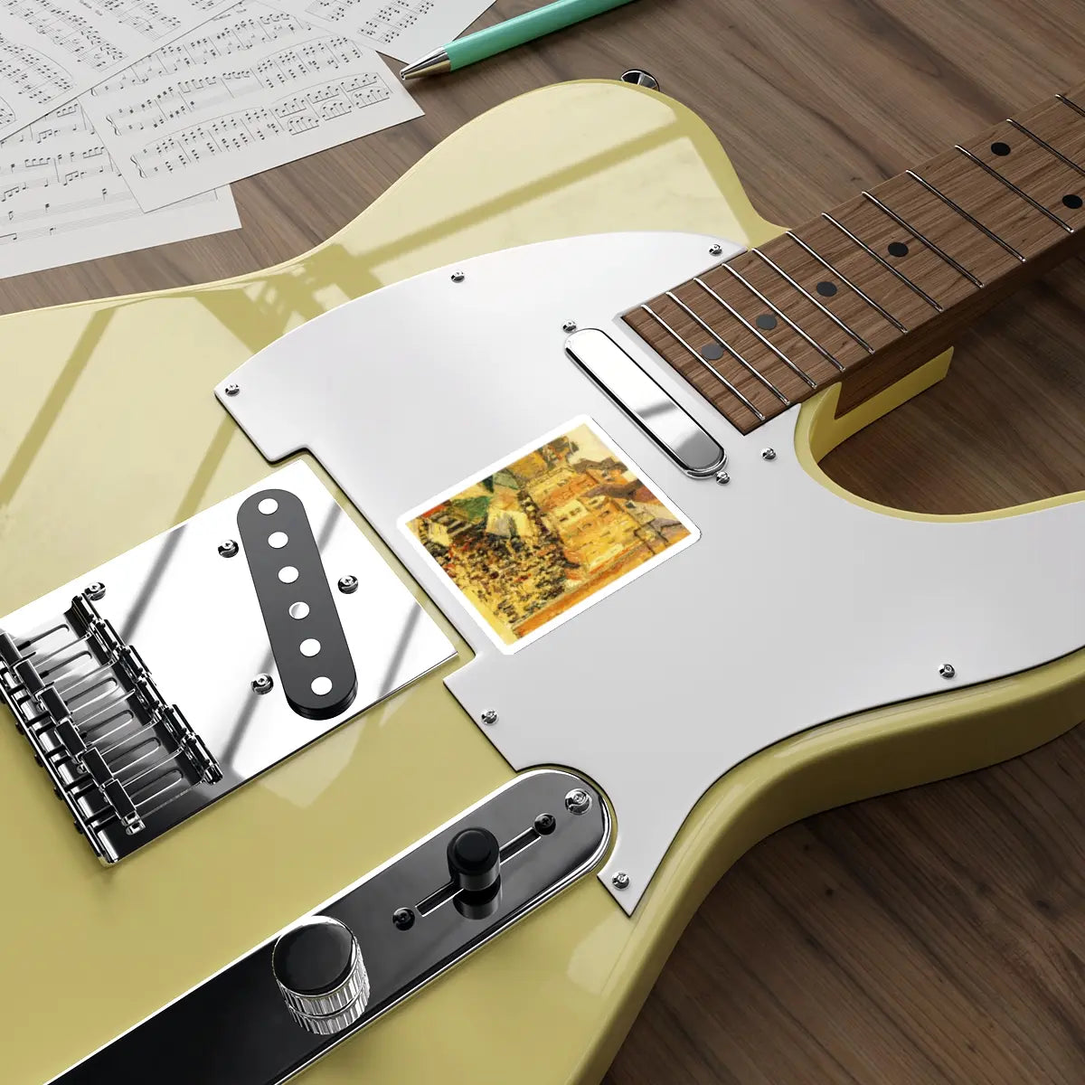 SKU:22631061551628417529 Sticker types:White Shape:Die-Cut Sizes:3" × 3"
