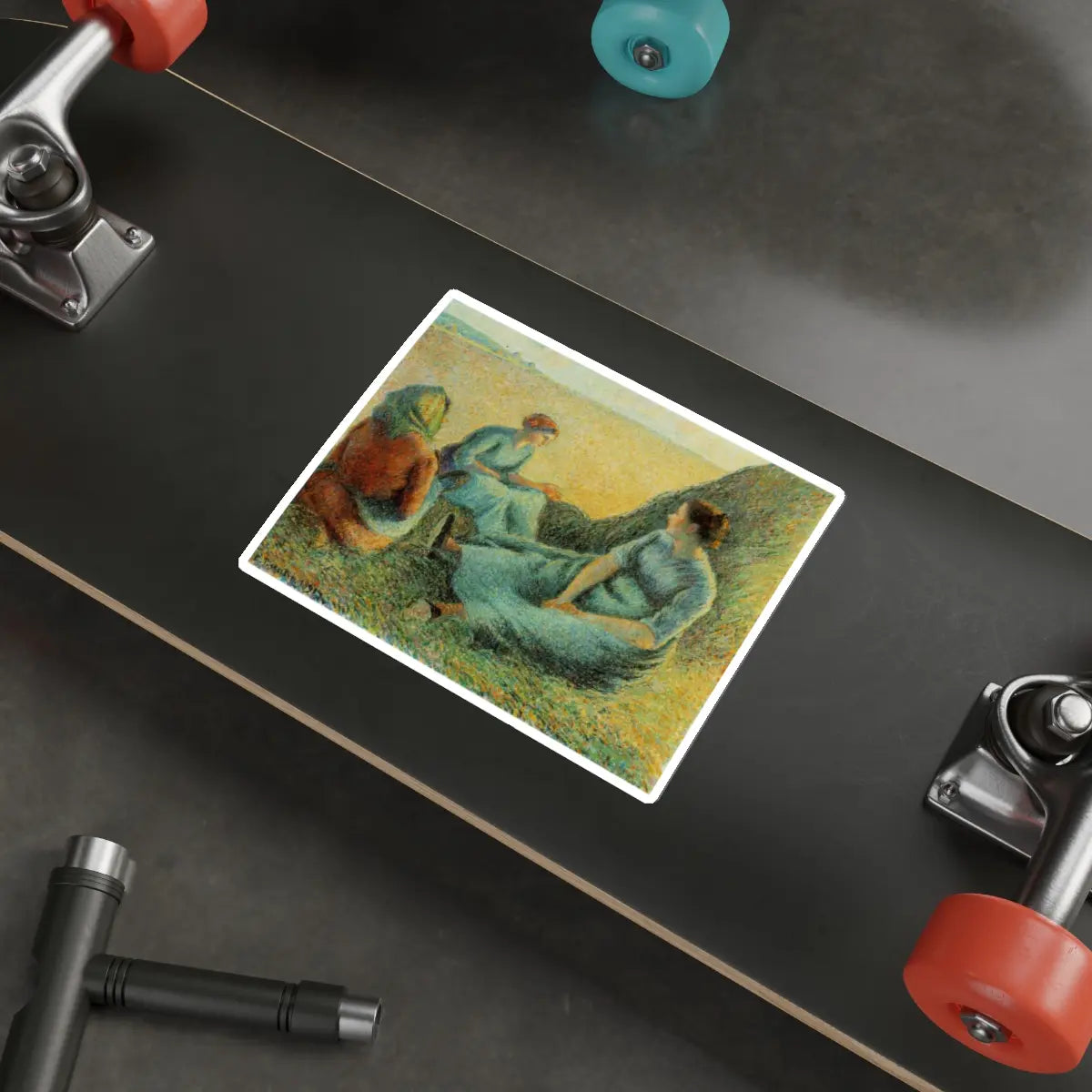 SKU:30254618560210508400 Sticker types:White Shape:Die-Cut Sizes:6" × 6"