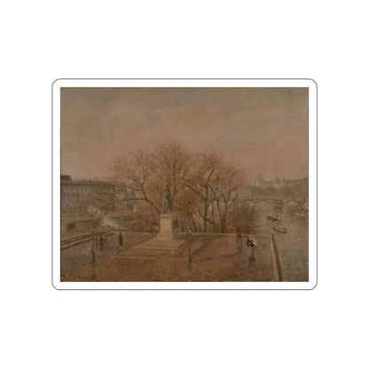 PISARRO Camille - pont-neuf (Artwork) STICKER Vinyl Die-Cut Decal - The Sticker Space