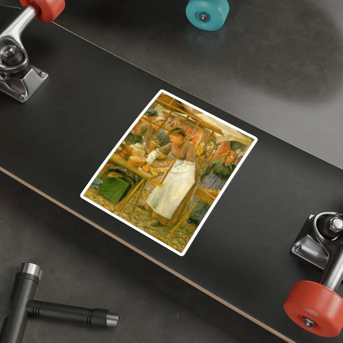 SKU:75534533311504424737 Sticker types:White Shape:Die-Cut Sizes:6" × 6"