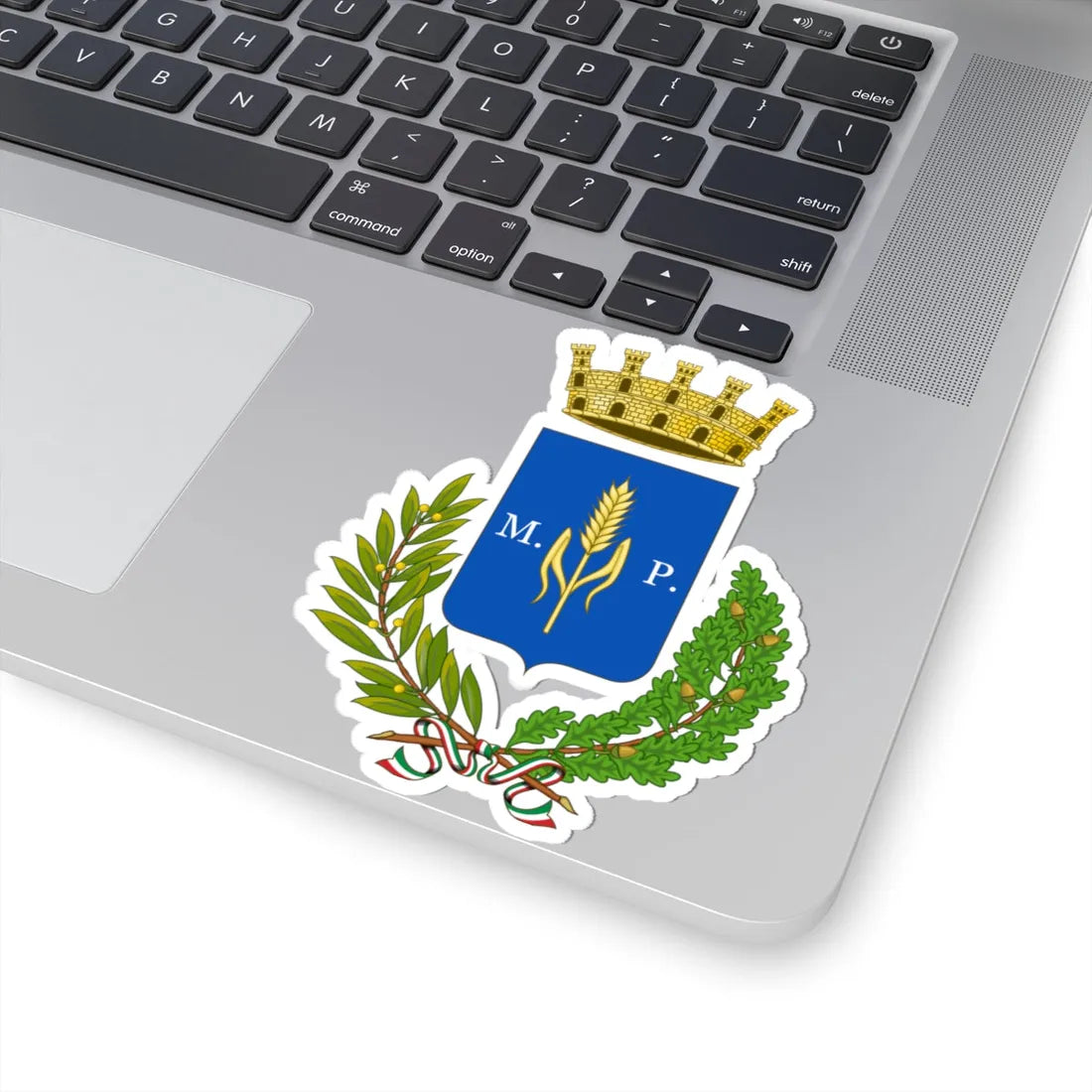 Pisticci-Stemma (Italy) (Coat of Arms) STICKER Vinyl Kiss-Cut Decal - The Sticker Space