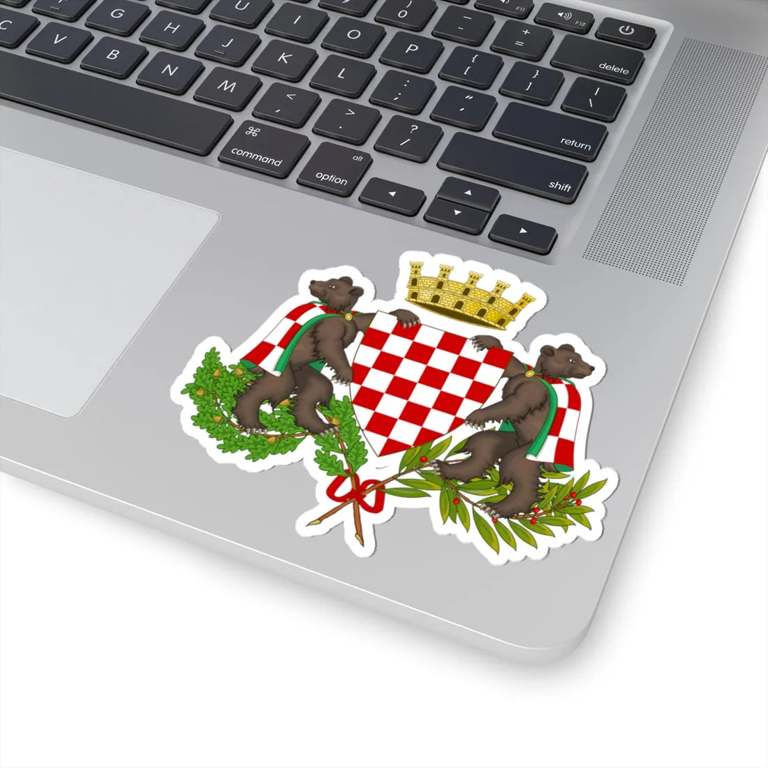 Pistoia-Stemma (Italy) (Coat of Arms) STICKER Vinyl Kiss-Cut Decal - The Sticker Space
