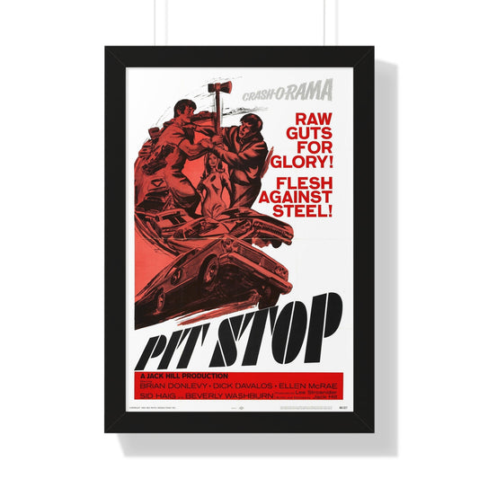 PIT STOP 1969 - Framed Movie Poster-16″ x 24″-The Sticker Space