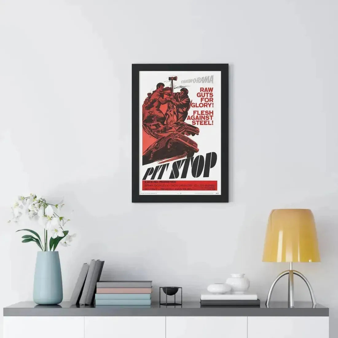 PIT STOP 1969 - Framed Movie Poster - The Sticker Space