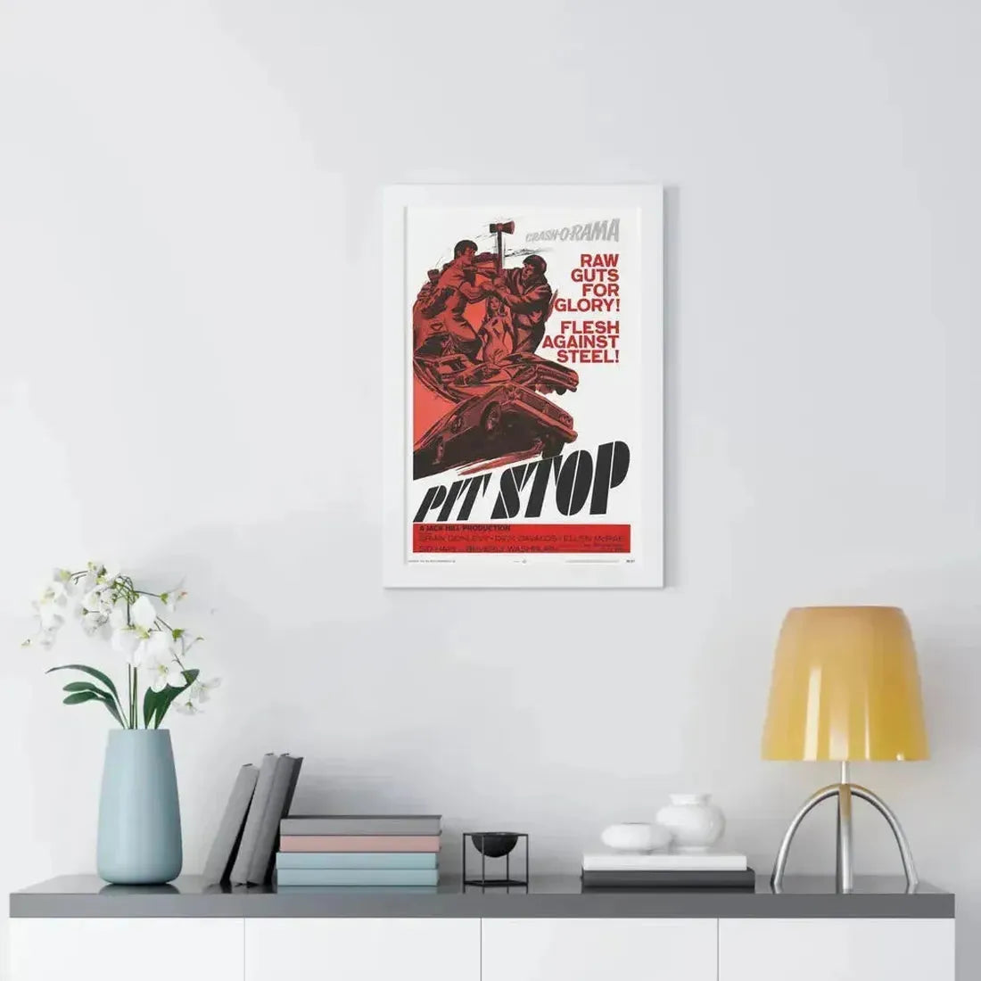 PIT STOP 1969 - Framed Movie Poster - The Sticker Space
