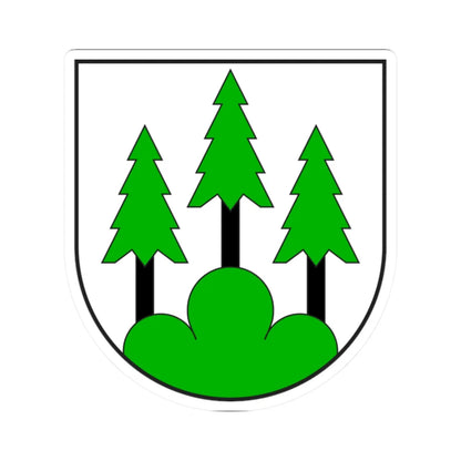 Pitasch wappen (Switzerland) (Coat of Arms) STICKER Vinyl Kiss-Cut Decal 2 Inch White - The Sticker Space