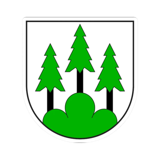 Pitasch wappen (Switzerland) (Coat of Arms) STICKER Vinyl Kiss-Cut Decal 2 Inch White - The Sticker Space