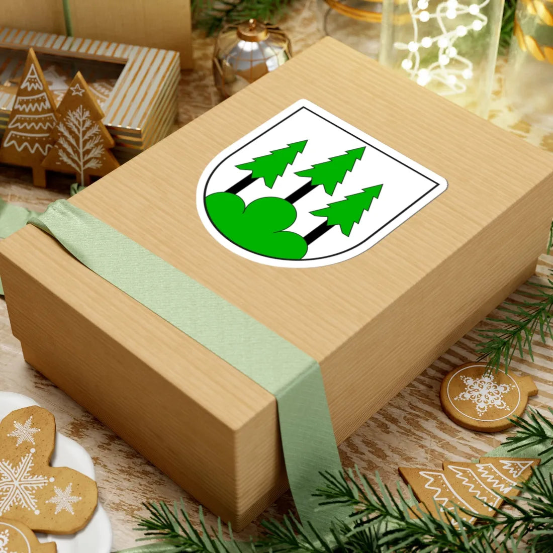 Pitasch wappen (Switzerland) (Coat of Arms) STICKER Vinyl Kiss-Cut Decal - The Sticker Space