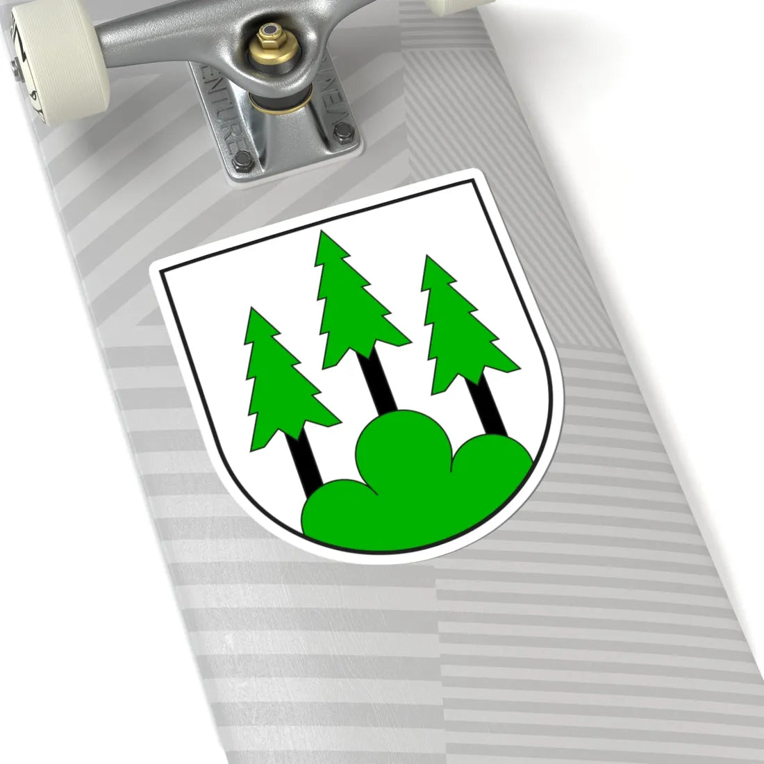 Pitasch wappen (Switzerland) (Coat of Arms) STICKER Vinyl Kiss-Cut Decal - The Sticker Space