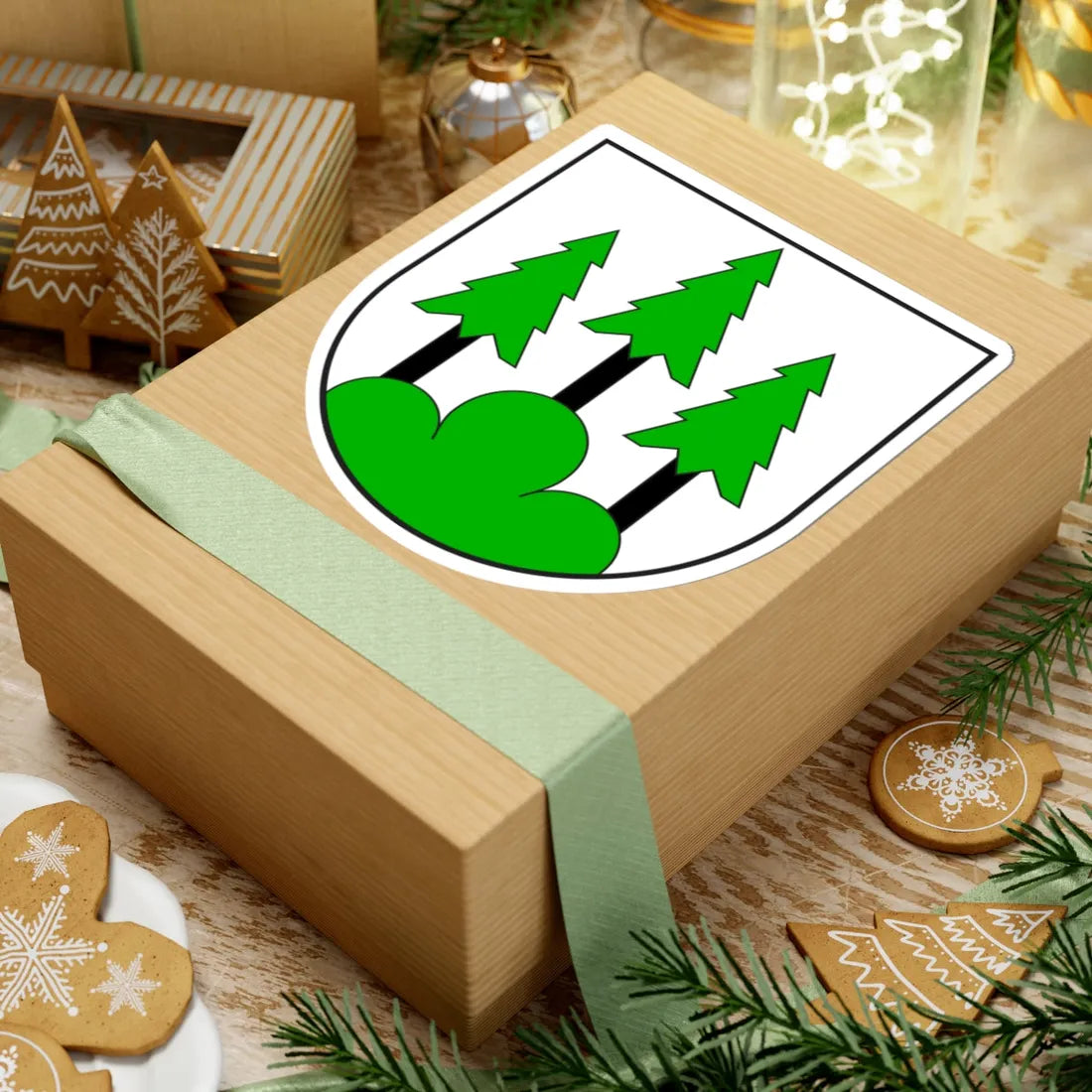 Pitasch wappen (Switzerland) (Coat of Arms) STICKER Vinyl Kiss-Cut Decal - The Sticker Space