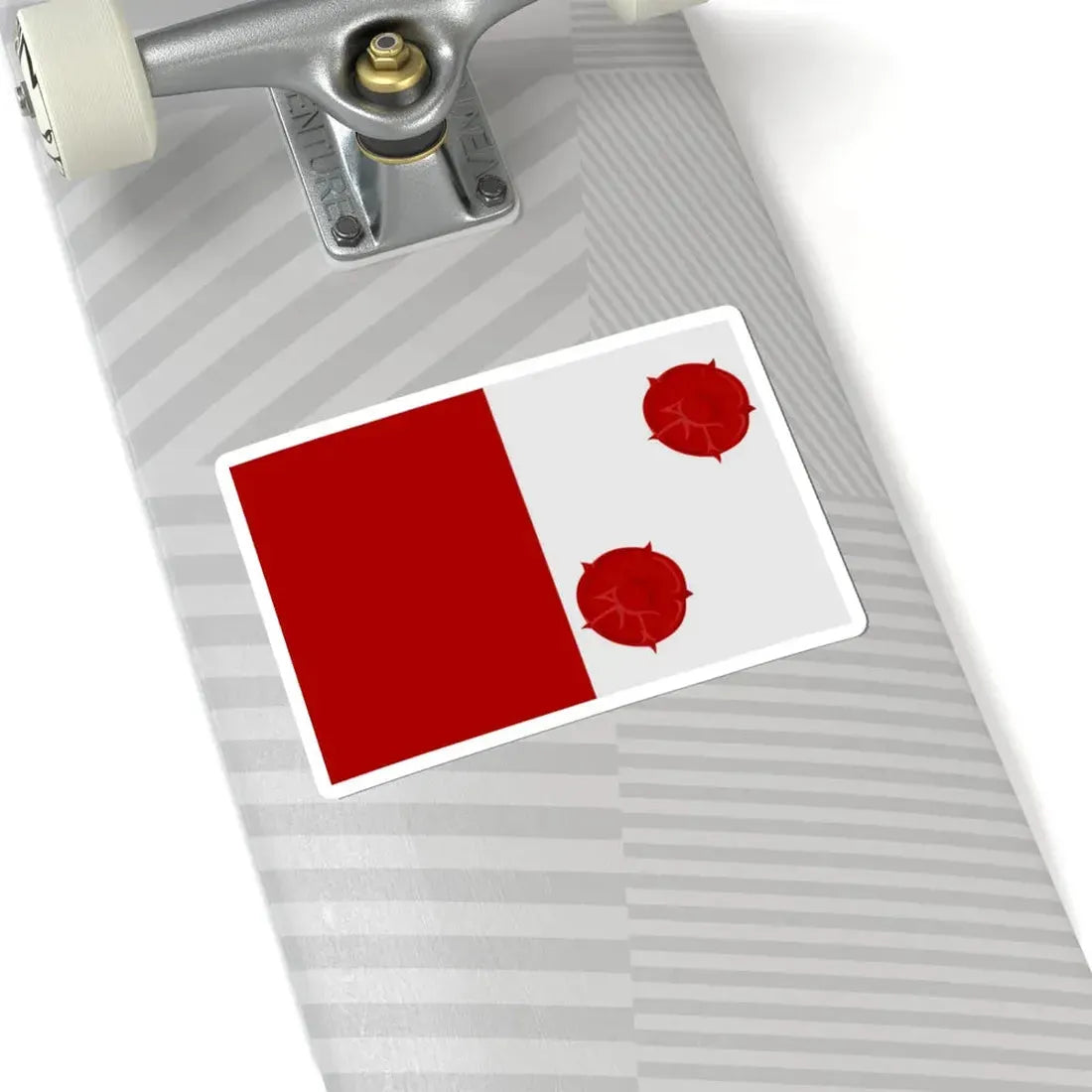 Pittem vlag (Belgium) STICKER Vinyl Kiss-Cut Decal - The Sticker Space