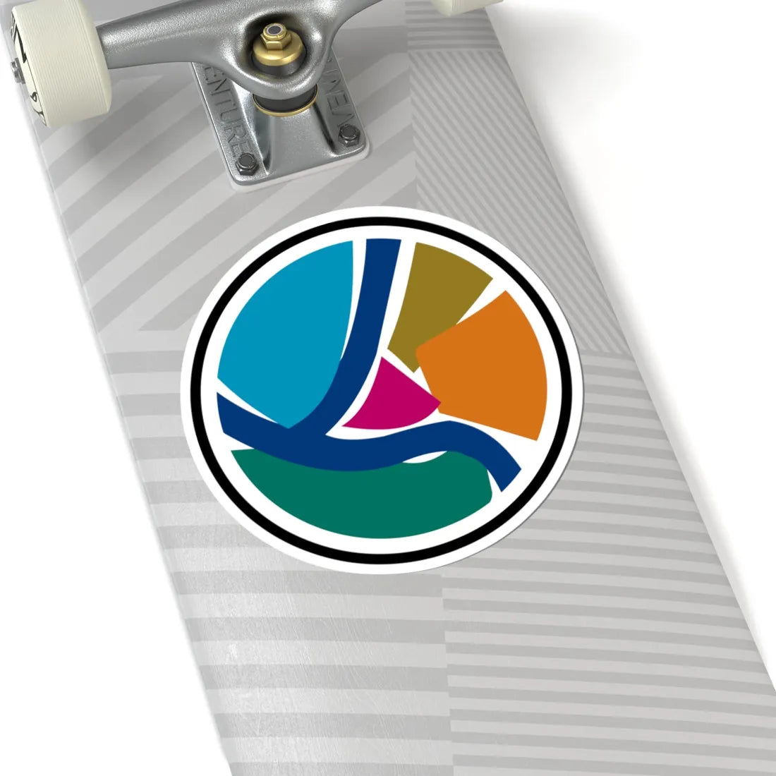 Pittsburgh Wayfinder Map (Pennsylvania) (Road Sign) STICKER Vinyl Kiss-Cut Decal - The Sticker Space