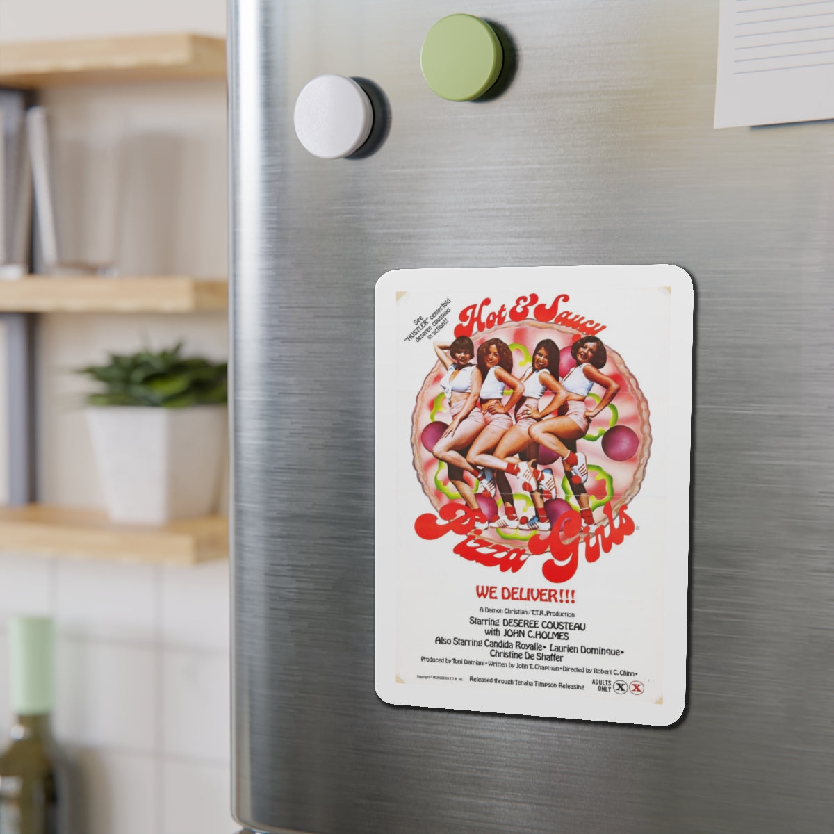 PIZZAGIRLS 1979 Movie Poster - Refrigerator Magnet-The Sticker Space