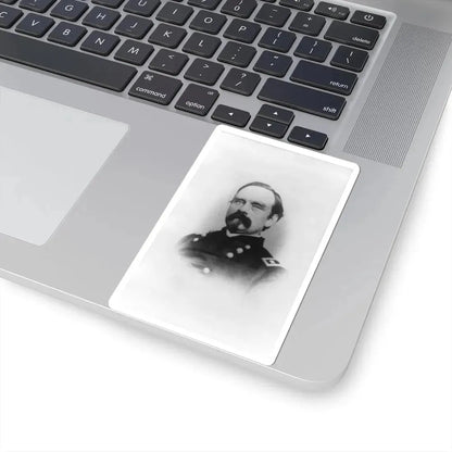 P.J. Osterhaus, Head-and-Shoulders Portrait, Facing Left (U.S. Civil War) STICKER Vinyl Kiss-Cut Decal - The Sticker Space