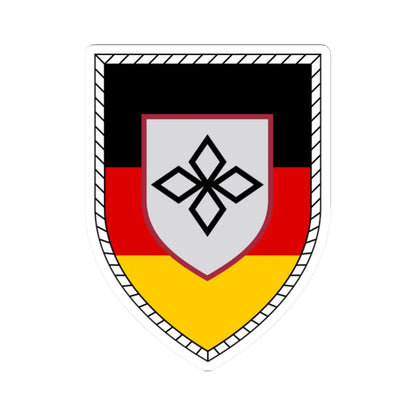 PlA Bw (Germany) (Coat of Arms) STICKER Vinyl Kiss-Cut Decal 2 Inch White - The Sticker Space