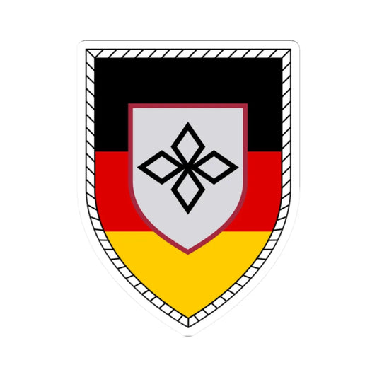 PlA Bw (Germany) (Coat of Arms) STICKER Vinyl Kiss-Cut Decal 2 Inch White - The Sticker Space