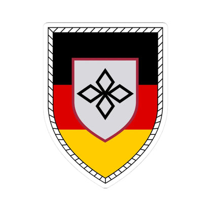 PlA Bw (Germany) (Coat of Arms) STICKER Vinyl Kiss-Cut Decal 3 Inch White - The Sticker Space