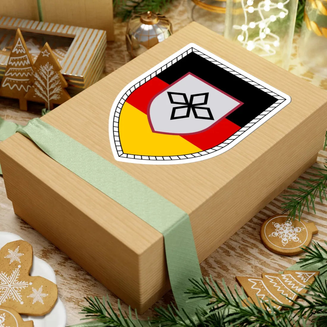 PlA Bw (Germany) (Coat of Arms) STICKER Vinyl Kiss-Cut Decal - The Sticker Space