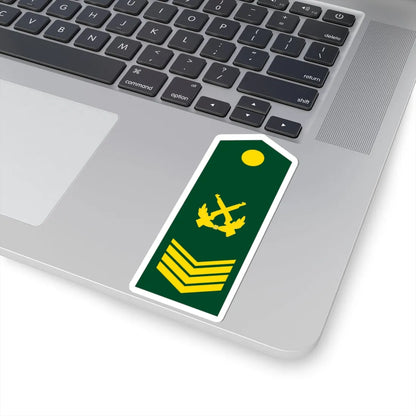PLA Chief Sergeant Class 1 (China) (Military Rank) STICKER Vinyl Kiss-Cut Decal - The Sticker Space