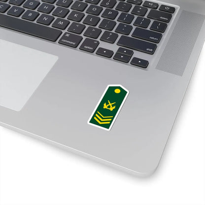 PLA Chief Sergeant Class 3 (China) (Military Rank) STICKER Vinyl Kiss-Cut Decal - The Sticker Space
