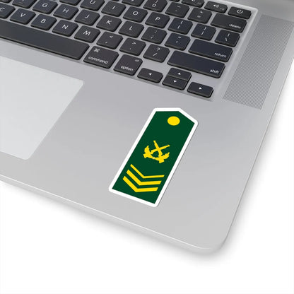 PLA Chief Sergeant Class 3 (China) (Military Rank) STICKER Vinyl Kiss-Cut Decal - The Sticker Space