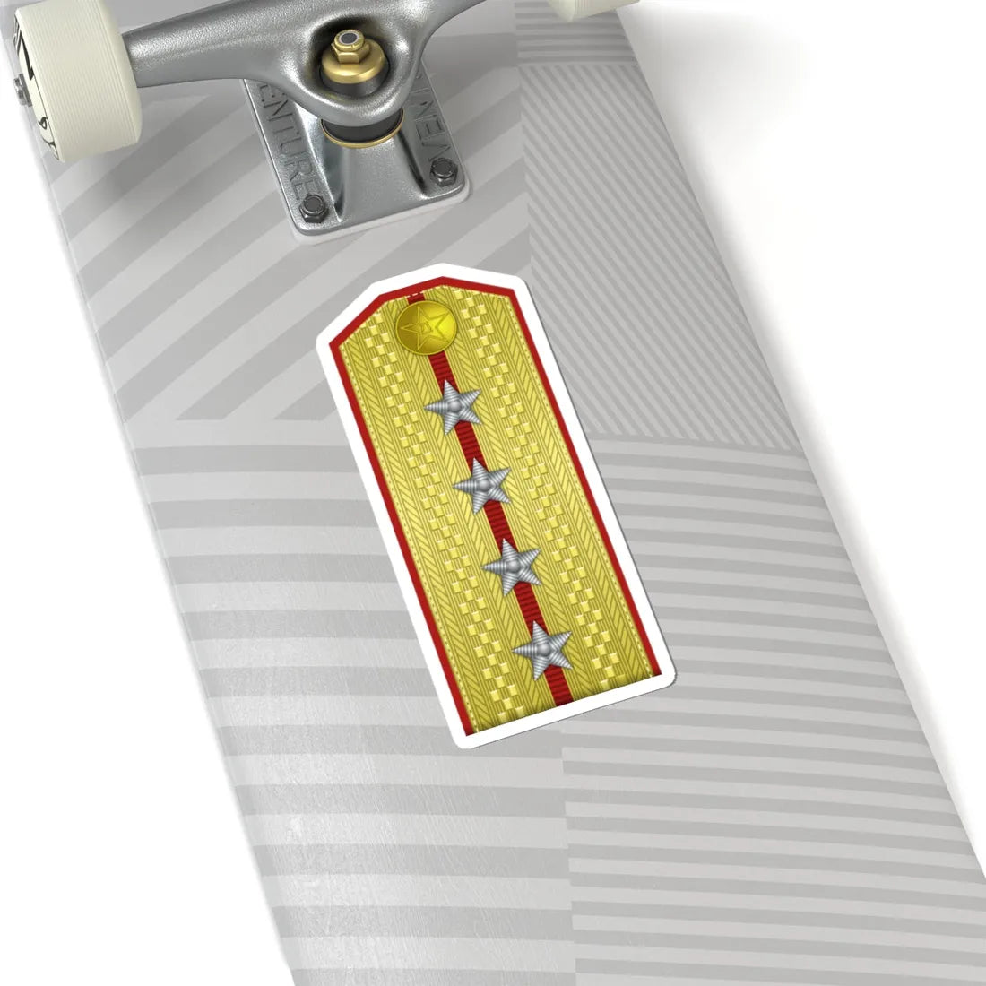 PLA dà wèi Type 55 (China) (Military Rank) STICKER Vinyl Kiss-Cut Decal - The Sticker Space