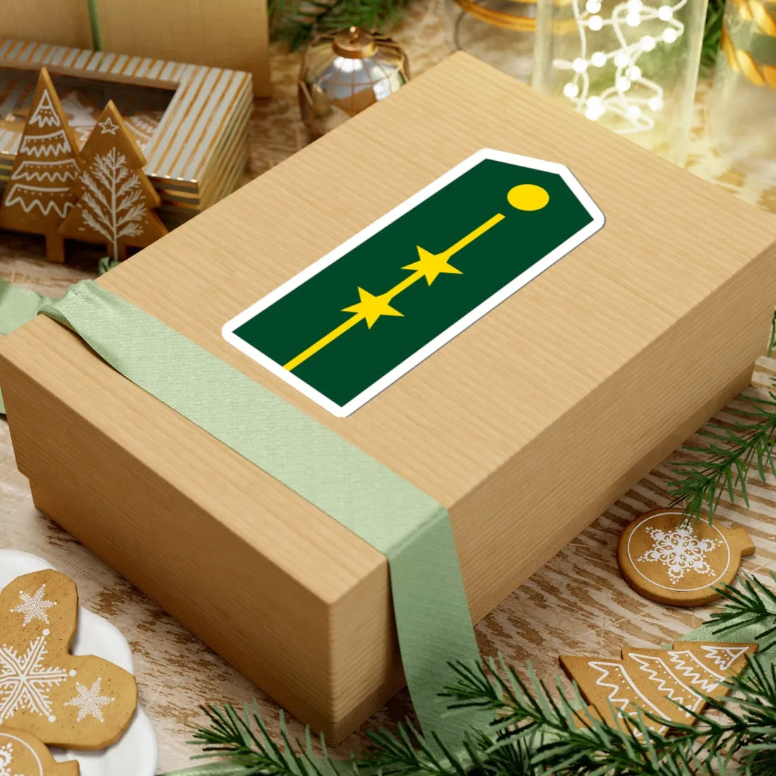 PLA First Lieutenant (China) (Military Rank) STICKER Vinyl Kiss-Cut Decal - The Sticker Space