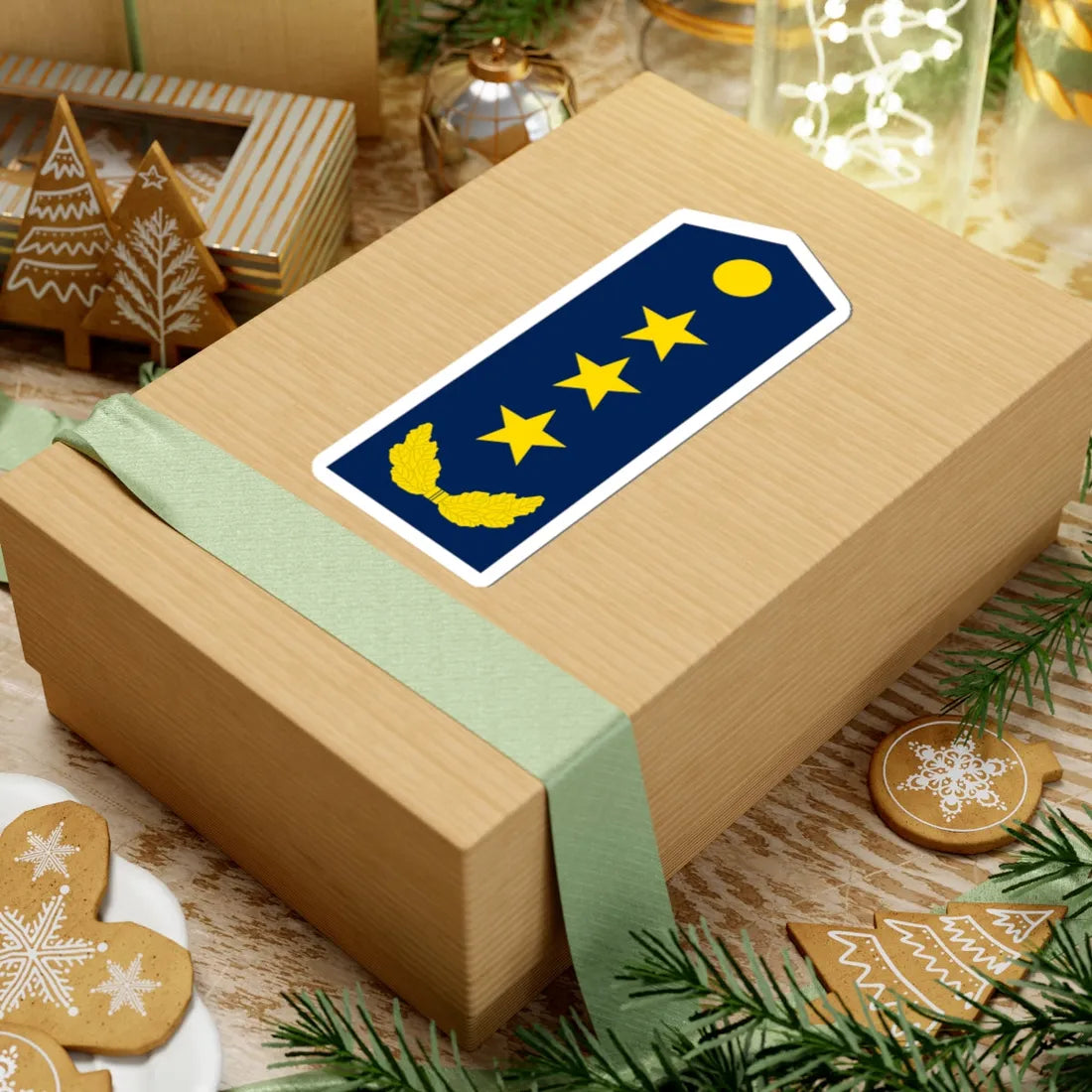 PLA General air (China) (Military Rank) STICKER Vinyl Kiss-Cut Decal - The Sticker Space