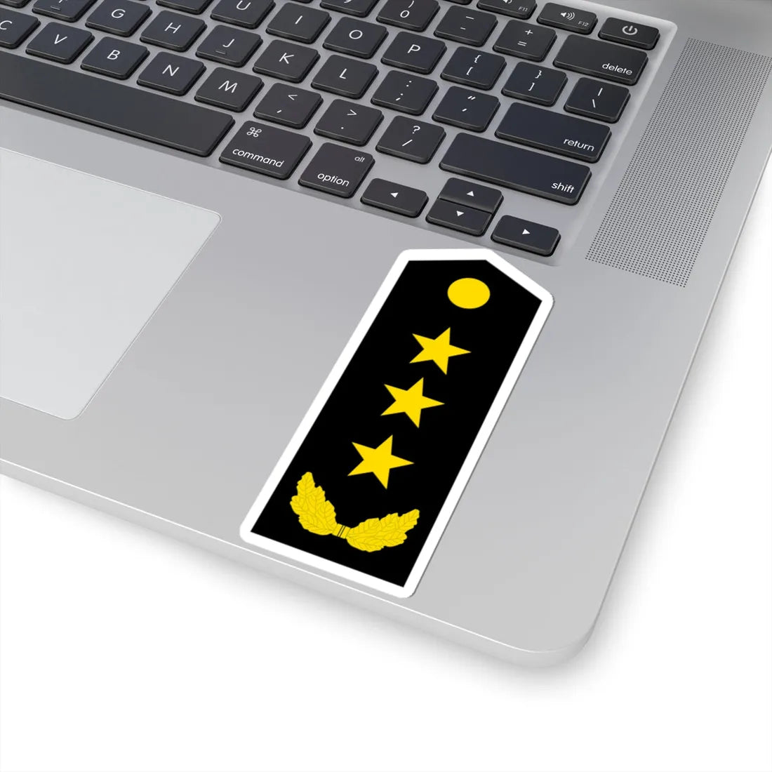 PLA General Navy (China) (Military Rank) STICKER Vinyl Kiss-Cut Decal - The Sticker Space