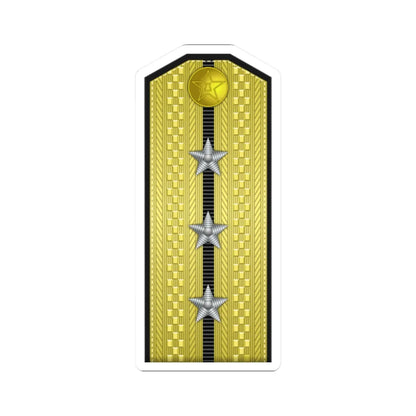 PLA Hǎi jūn shàng wèi Type 55 (China) (Military Rank) STICKER Vinyl Kiss-Cut Decal - The Sticker Space