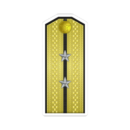 PLA Hǎi jūn zhōng wèi Type 55 (China) (Military Rank) STICKER Vinyl Kiss-Cut Decal - The Sticker Space