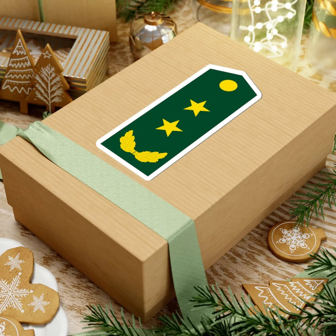 PLA Lieutenant General (China) (Military Rank) STICKER Vinyl Kiss-Cut Decal - The Sticker Space