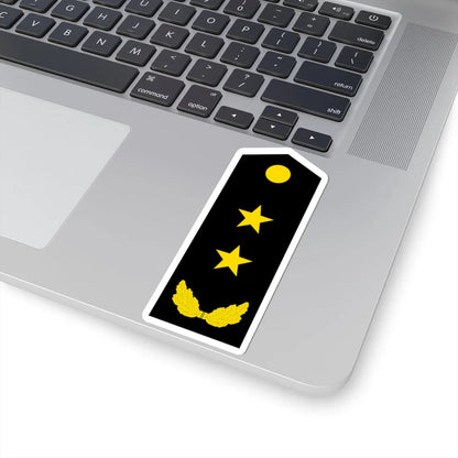 PLA Lieutenant General Navy (China) (Military Rank) STICKER Vinyl Kiss-Cut Decal - The Sticker Space