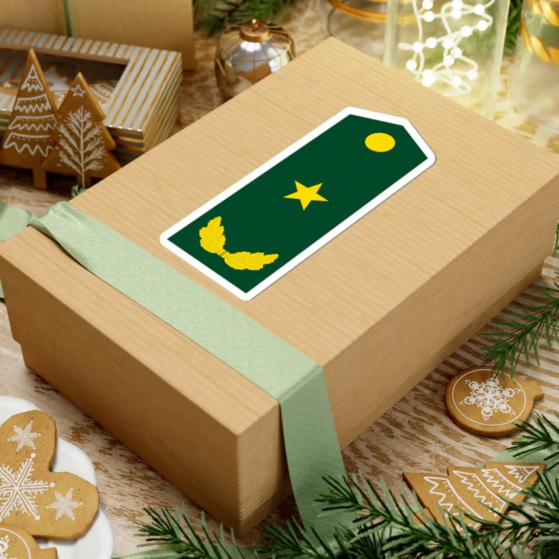 PLA Major General (China) (Military Rank) STICKER Vinyl Kiss-Cut Decal - The Sticker Space