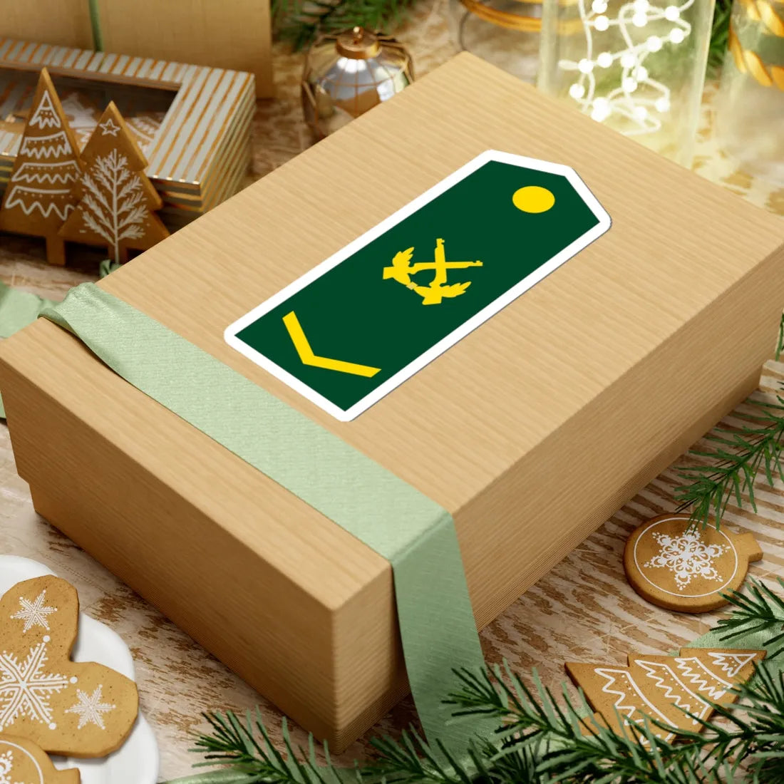 PLA Sergeant (China) (Military Rank) STICKER Vinyl Kiss-Cut Decal - The Sticker Space